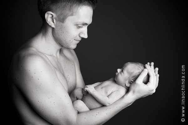 Babyfotografering Elvin och Johan